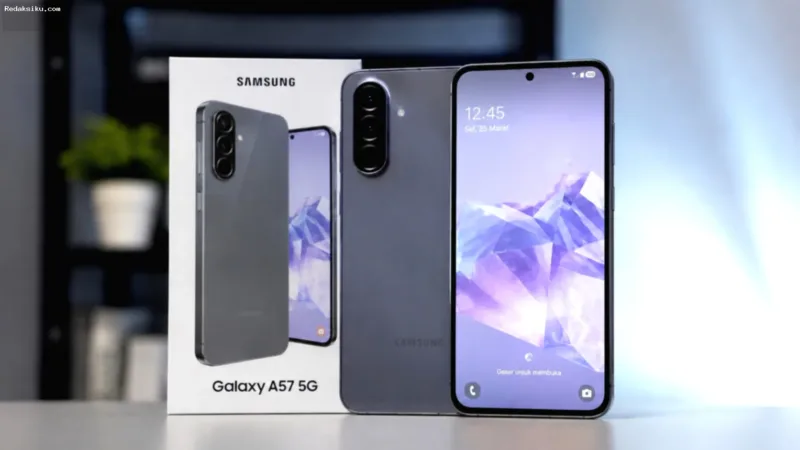 Samsung Galaxy A57 5G dengan desain elegan di pasar kelas menengah atas