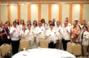 Kontingen Indonesia menampilkan busana bermotif Gorga khas Batak pada ajang Asian Games 2026.