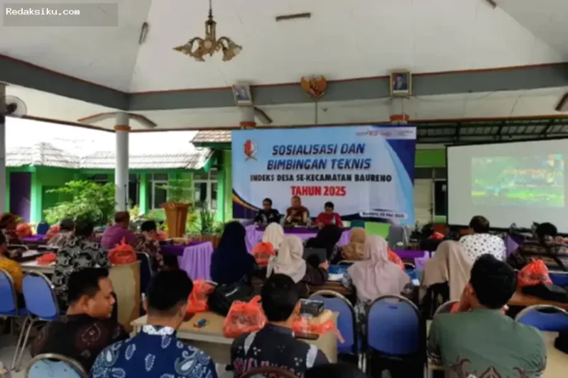 Grafik perkembangan 361 desa di Bojonegoro berstatus mandiri pada tahun 2026