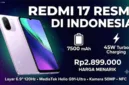 Xiaomi resmi meluncurkan Redmi 17 dengan kapasitas baterai jumbo 7.500 mAh dan fitur lampu RGB.