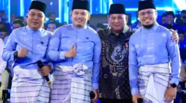 Orkes Melayu Lebah Begantong Tampil di Acara PAN dan Foto Bareng Prabowo