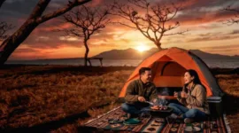 Pesona Savana Beach Pakem Banyuwangi untuk Berkemah