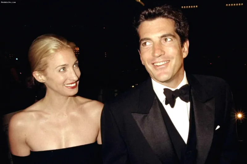 John F. Kennedy Jr. dan Carolyn Bessette saat menikah secara rahasia pada September 1996.