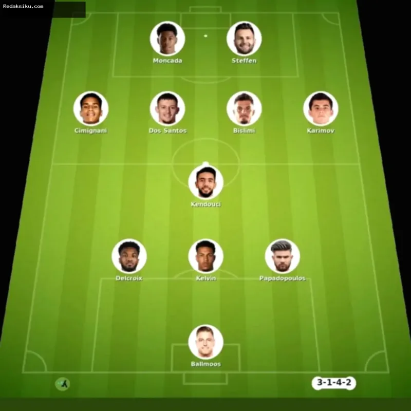 Lugano Taklukkan Servette — Pemain Lugano merayakan gol dalam pertandingan Swiss Super League melawan Servette di AIL Arena.