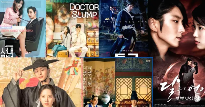 Rekomendasi Drama Korea — Dua karakter drama Korea dalam adegan konflik yang populer dengan trope enemies to lover