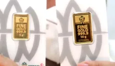 Harga emas batangan Antam naik sebesar Rp 25.000 menjadi Rp 2.623.000 per gram.