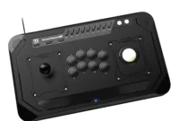 Controller Arcade Classic Pro — Controller arcade HORI Classic Pro untuk Nintendo Switch 2 dengan tombol dan joystick klasik