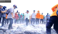Gubernur Herman Deru Tinjau Karhutla dan Peran Satgas di Sumsel