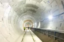 Petugas memulai pendataan awal lokasi pembangunan MRT Koridor Thamrin-Kwitang sepanjang 1,76 kilometer di Jakarta.