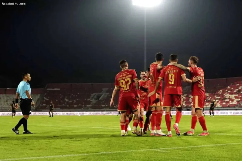 Persija Kian Percaya Diri — Skuad Persija Jakarta merayakan kemenangan di awal musim Super League 2026/2027