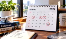 Daftar Libur Nasional dan Cuti Bersama 2027: Total 26 Hari