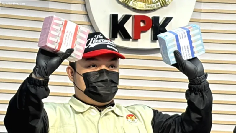 Peran Tersangka Suap — Gedung Komisi Pemberantasan Korupsi terkait penyidikan kasus suap di Kementerian ATR BPN.