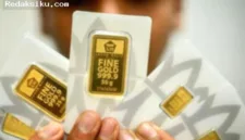 Harga emas batangan Antam naik Rp5.000 menjadi Rp2.598.000 per gram pada 17 September 2026.