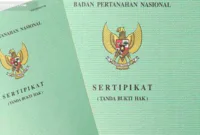 Pemalsuan Dokumen PTSL — Ilustrasi dokumen pertanahan dan kasus pemalsuan PTSL Bogor 2019 yang melibatkan mafia tanah.
