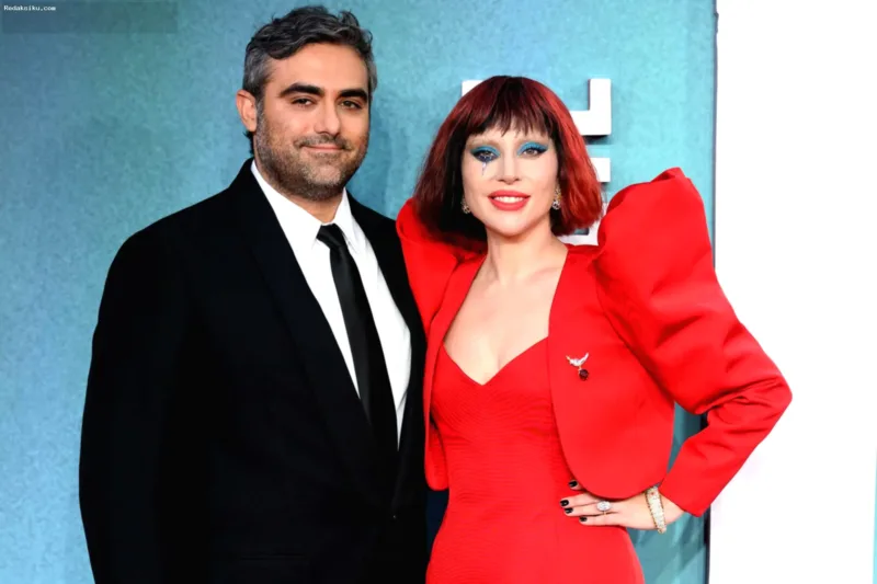 tunangan Lady Gaga — Lady Gaga dan tunangannya, Michael Polansky, tampil bersama di sebuah acara publik.