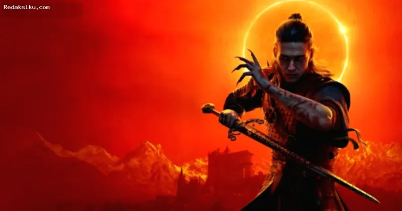 Blood Dawnwalker Hadirkan — Cuplikan layar permainan RPG The Blood of Dawnwalker yang menampilkan karakter utama dalam dunianya.