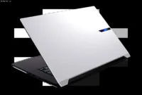 Laptop GIGABYTE AERO X16 dengan desain tipis dan minimalis untuk kreator konten.