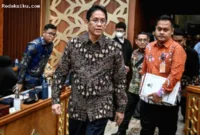 Setahun Menkeu Purbaya — Menteri Keuangan Purbaya Yudhi Sadewa saat memberikan keterangan pers mengenai satu tahun kinerjanya.