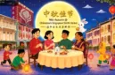 Kawasan Chinatown Singapura bersiap menyambut Festival Musim Gugur dengan instalasi lampion dan berbagai pertunjukan seni.