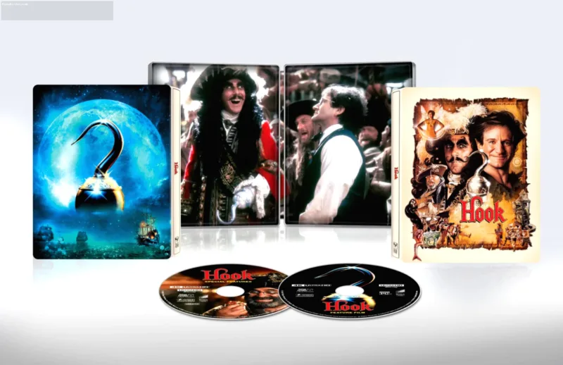 Hook Rilis Format 4K UHD Blu-ray Edisi Ulang Tahun ke-35
