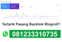 Jasa Backlink Blogroll — Ilustrasi strategi optimasi SEO website menggunakan backlink blogroll untuk meningkatkan peringkat di mesin pencari