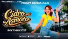 Happy Asmara memerankan karakter yang merefleksikan pengalaman pribadinya dalam film Cidro Asmoro.