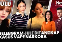 Selebgram Jule Ditangkap — Selebgram Jule diamankan polisi terkait kasus dugaan penyalahgunaan narkotika di Cilandak, Jakarta Selatan.