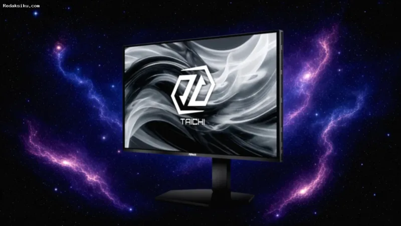 Tiga monitor gaming ASRock Taichi berteknologi panel OLED dengan refresh rate tinggi