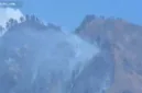 Kebakaran hutan di puncak Gunung Wilis masih meluas karena terkendala medan yang ekstrem.
