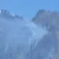 Kebakaran Hutan di Puncak Gunung Wilis Sulit Dipadamkan