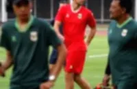Sebanyak 21 pemain Timnas Indonesia mengikuti sesi latihan perdana di Stadion Madya, Jakarta Pusat, untuk persiapan FIFA ASEAN Cup 2026.