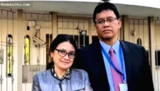Ida Yulidina membagikan potret kebersamaan dengan sang suami, Purbaya Yudhi Sadewa, melalui media sosial.