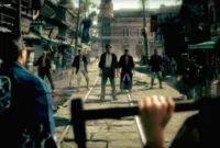 Stranger Than Heaven — Logo Netflix dan SEGA terkait kerja sama adaptasi video game terbaru.