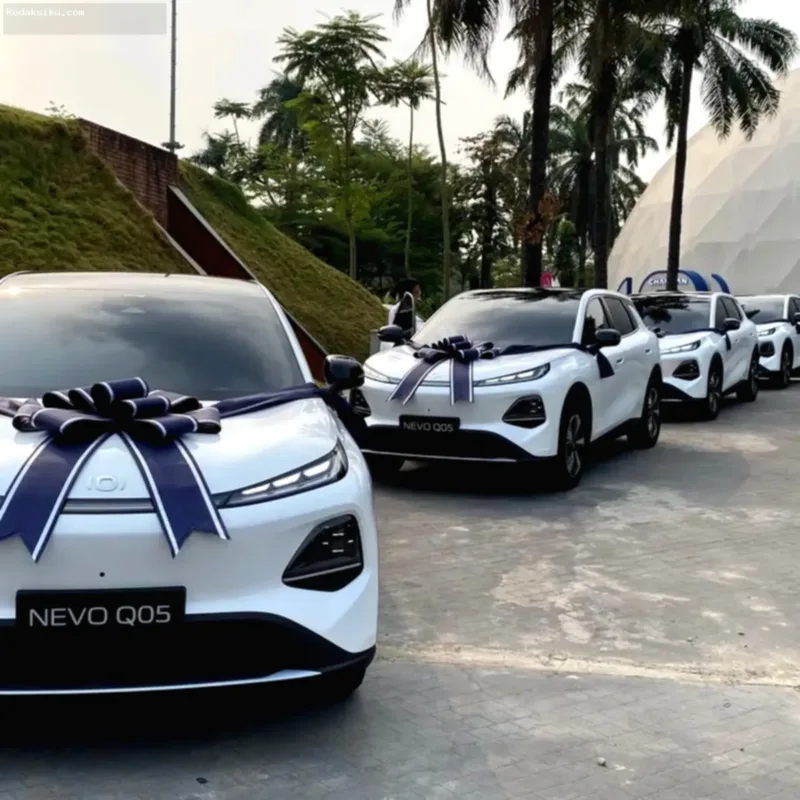 SUV Changan Nevo Q05 yang mencatatkan penjualan 1.000 unit di Indonesia