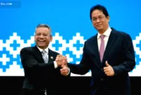 Suahasil Nazara saat ditunjuk sebagai Menteri Keuangan yang baru pada September 2026.