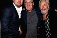 Leonardo DiCaprio, Robert De Niro, Al Pacino, dan Jon Hamm bersantai di sela jadwal syuting.