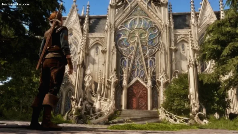 Spesifikasi PC Bermain — Karakter dan pemandangan dunia Albion dalam game Fable dengan kualitas grafis modern