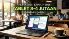 Tablet harga 3 jutaan kini menjadi alternatif pengganti laptop yang terjangkau untuk menunjang produktivitas.