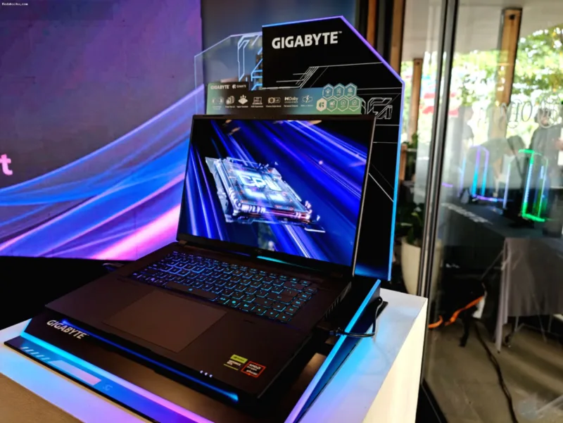 Jajaran laptop gaming AI GIGABYTE edisi 2026 yang resmi diluncurkan di Jakarta