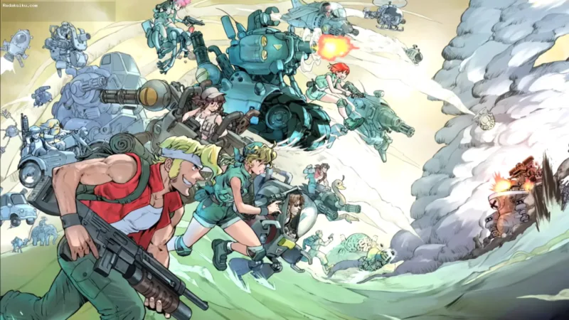 Logo dan karakter Metal Slug Ultimate Collection yang diumumkan SNK untuk rilis tahun 2027