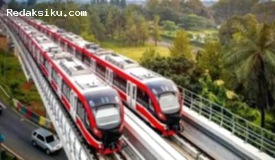 Direktur Utama PT Adhi Karya Tbk Moeharmein Zein Chaniago memberikan penjelasan terkait proyek LRT City yang mangkrak.