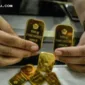 Harga Emas Antam Turun Rp10 Ribu ke Rp2,628 Juta per Gram