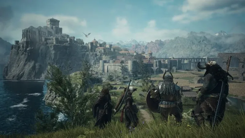 Spesifikasi PC Dragon's Dogma — Tangkapan layar game Dragon's Dogma 2 di PC yang memperlihatkan peningkatan performa dari Capcom.
