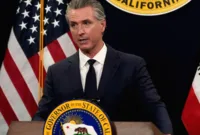 Gubernur Newsom — Gubernur California Gavin Newsom menandatangani UU pencegahan intervensi pemilu