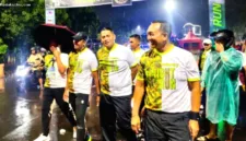 Kegiatan TNI Run 2026 yang berlangsung di kawasan Monumen Nasional menyebabkan penyesuaian jadwal operasional Transjakarta.