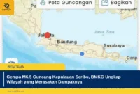 Gempa M6,5 Guncang Kepulauan Seribu, BMKG Ungkap Wilayah yang Merasakan Dampaknya