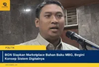 BGN Siapkan Marketplace Bahan Baku MBG, Begini Konsep Sistem Digitalnya