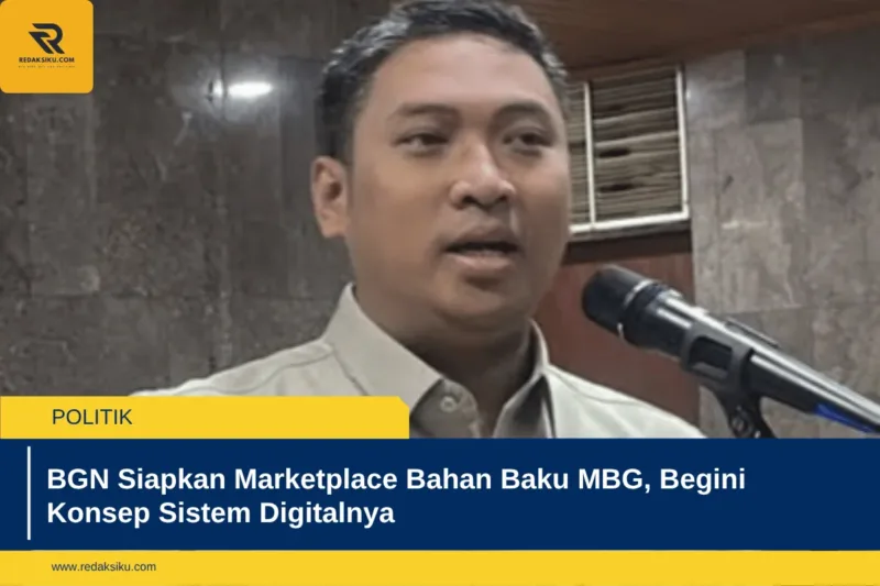 BGN Siapkan Marketplace Bahan Baku MBG, Begini Konsep Sistem Digitalnya