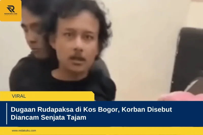 Dugaan Rudapaksa di Kos Bogor, Korban Disebut Diancam Senjata Tajam