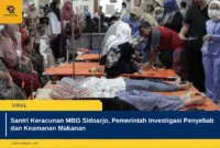 Santri Keracunan MBG Sidoarjo, Pemerintah Investigasi Penyebab dan Keamanan Makanan